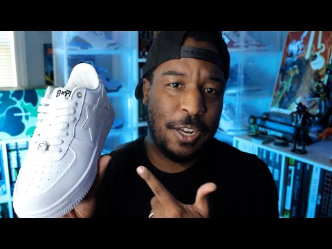 A Bathing Ape BAPE STA Low (White) | Review + On Foot
