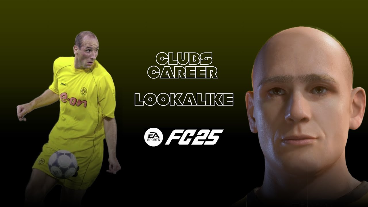 Jan Koller Lookalike - EA FC 25 - TUTORIAL Face Creation