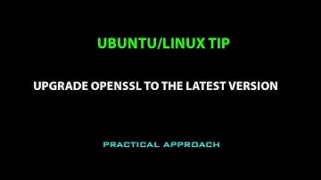 LINUX: upgrade OpenSSL to the latest version