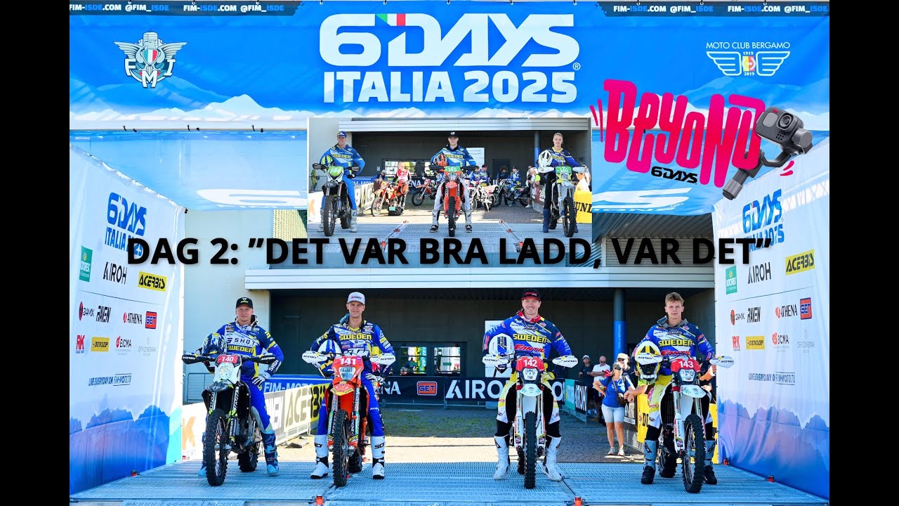 Team Sweden tvåa idag – frallorna får se upp! – Dag 2 | BEYOND 6DAYS