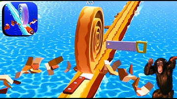 Spiral Roll - All Levels Gameplay Android,ios #1-10 | Spiral Roll Gameplay | All Levels | #spiralrol