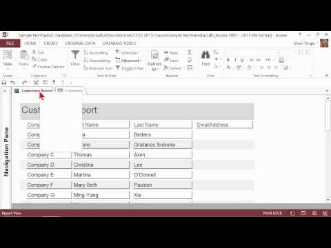 Microsoft Office Access 2013 Tutorial: Hiding Fields and Duplicates | K Alliance