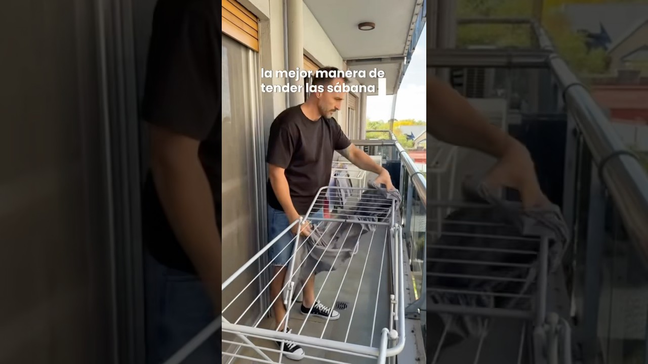 La mejor manera de tender las sábanas!