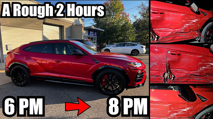 My Lamborghini Urus Made It Only 2 hours into a 1 Month Rental