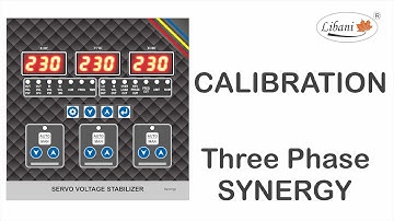 Three Phase Calibration | Libani Servo Stabilizer Digital Microcontroller Based Control Cards PCB