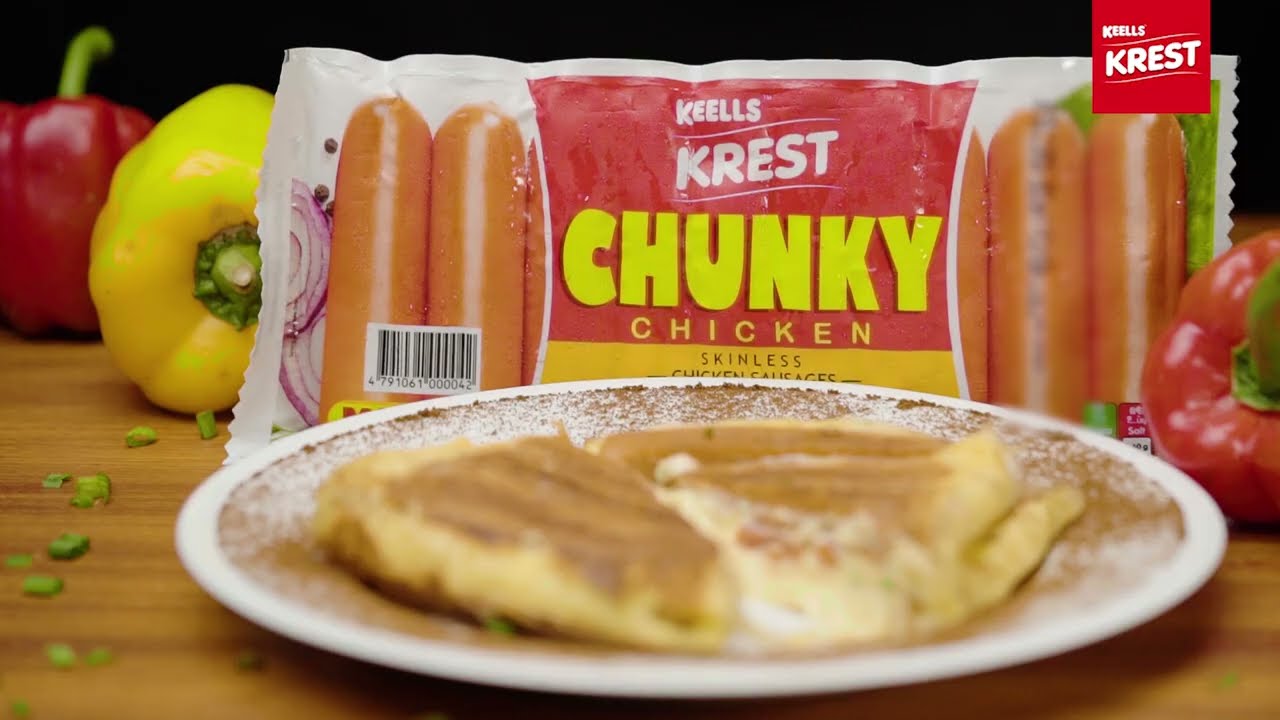 KEELLS KREST Chunky Chicken Sausages වලින් රසම රස One Pan Sausages and