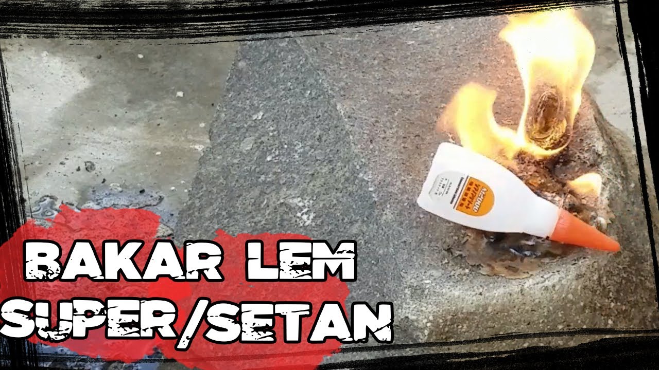 Bakar Lem Setan Super Pakai Api Torch Gas Kaleng 