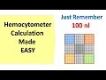 Hemocytometer | calculation made easy