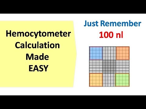 Video: Hoe berekent een hemocytometer het celgetal?