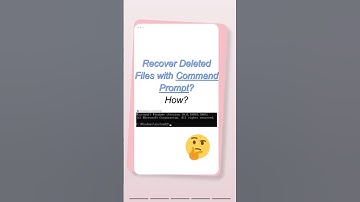 Recover Deleted Files Using CMD? Try These Proven Methods!