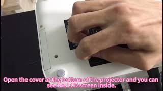 Lisowod L61Pro – Projector Dust Removal Guide (EN)