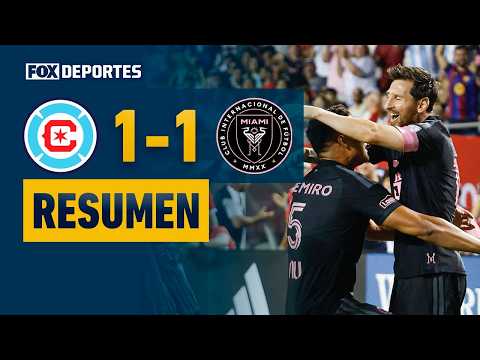 CHICAGO FIRE 1-1 INTER MIAMI | The champion managed to rescue a draw | HIGHLIGHTS | MLS 2026