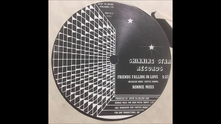 Ronnie Moss - Friends Falling In Love