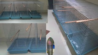 HOW TO MAKE BREEDING CAGE AT HOME WITH TRAY SYSTEM