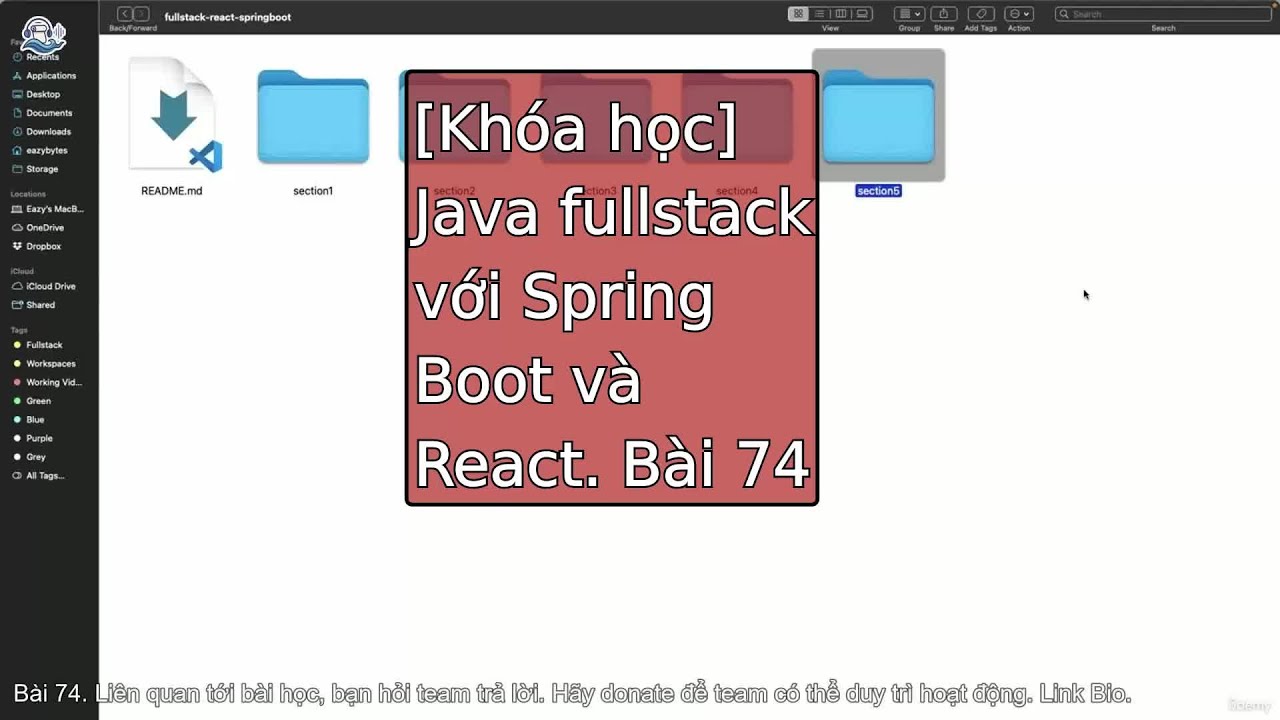 Bài 74-77: Java Fullstack với Spring Boot và React - YouTube