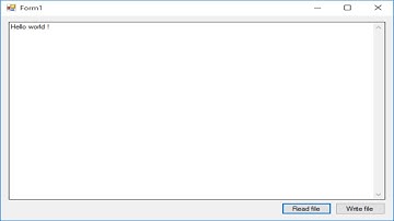 C# Tutorial - How to read and write to text file | FoxLearn