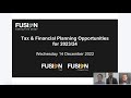 Tax & Financial Planning Opportunities for 2023