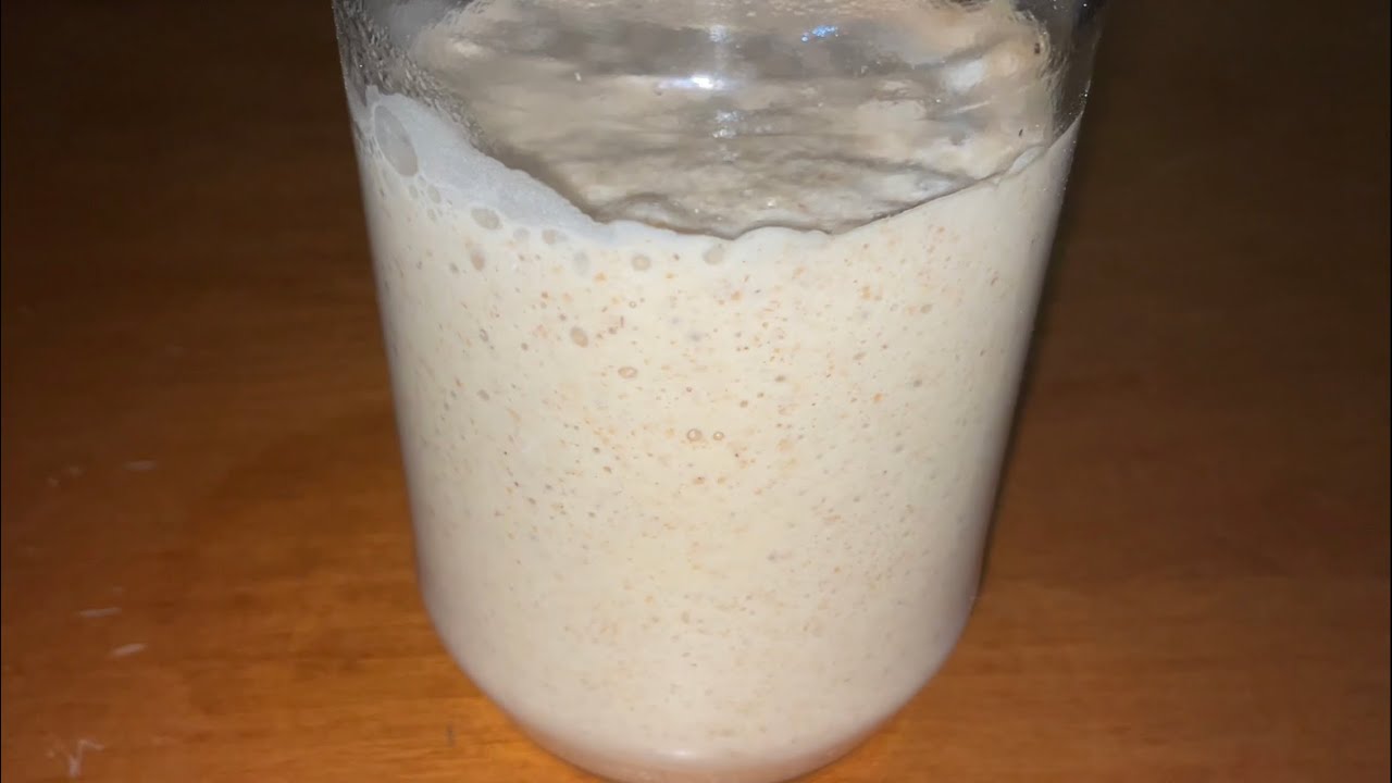 Farë Buke, Për Bukë Të Thartë (Sourdough￼) PA MAJA! Sourdough Bread Starter, NO YEAST!