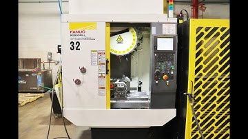 Fanuc Robodril Alpha D21MiB5 ADV w/Robot