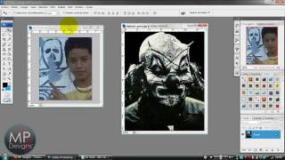 Tutorial Photoshop Crear Cover de Shawn Crahan Pt. 1