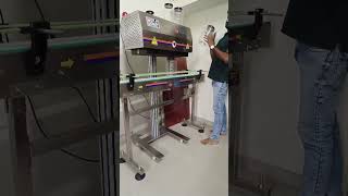 Automatic induction cap sealing machine#bottlesealingmachine#inductionsealing#inductionsealingmachin