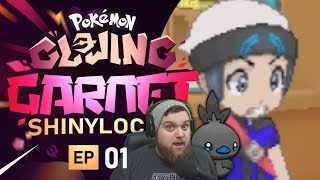 NEW SHINY POKEMON!?! | Pokemon Glowing Garnet ShinyLocke Episode #01 w/FoulPlayz