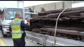 Police crackdown on non-compliant trucks following serious crash - Operation Austrans