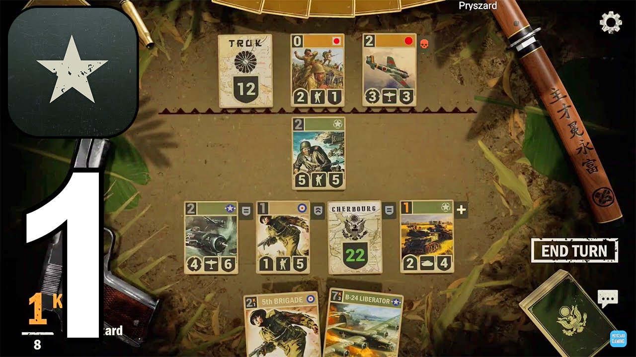 KARDS The WW2 Card Game Gameplay Walkthrough Part 1 USA Training