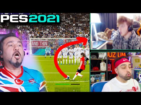 DİREKLER PATLIYOR! EFSANE MAÇ! EMRECAN DELİRDİ! | EKİPLE PES 2021 KLAN MAÇI