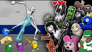 All in ONE - Rainbow Friends | Zombies | JEFF THE KILLER | Cartoon CAT | Multiple Animation