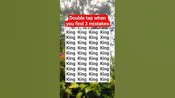 can you find 3 mistakes #find #brainteaser #puzzle #search