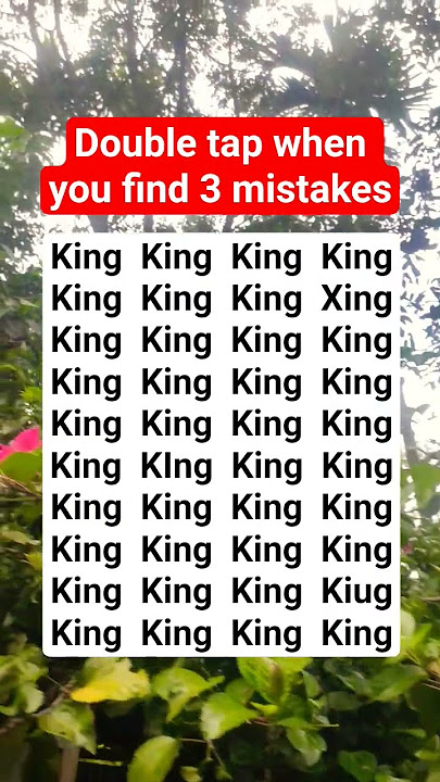 can you find 3 mistakes #find #brainteaser #puzzle #search