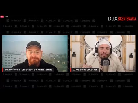 El Cacash y Jaime Ferraro en La Liga Bicentenaria - Fiestas patrias Perú - 28-07-2021