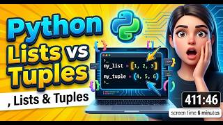 Python Lists vs Tuples Explained in 6 Minutes (Beginner Friendly)