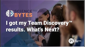 Science Bytes: I got my Team Discovery™ results. What