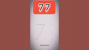 pattern lock 77 lock pattern #shorts #video