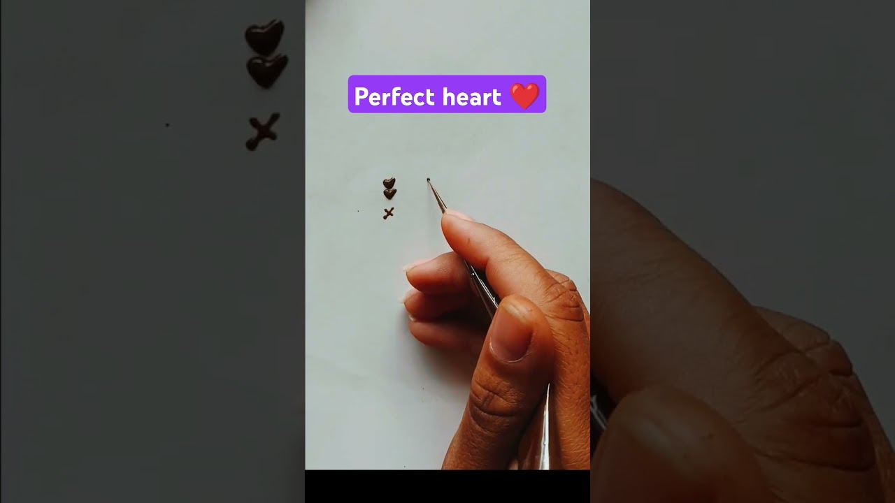 How to draw perfect heart shape // letest mehndi designs 