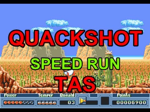Quack Shot Speed Run (in 20 minutes, 22 seconds!)