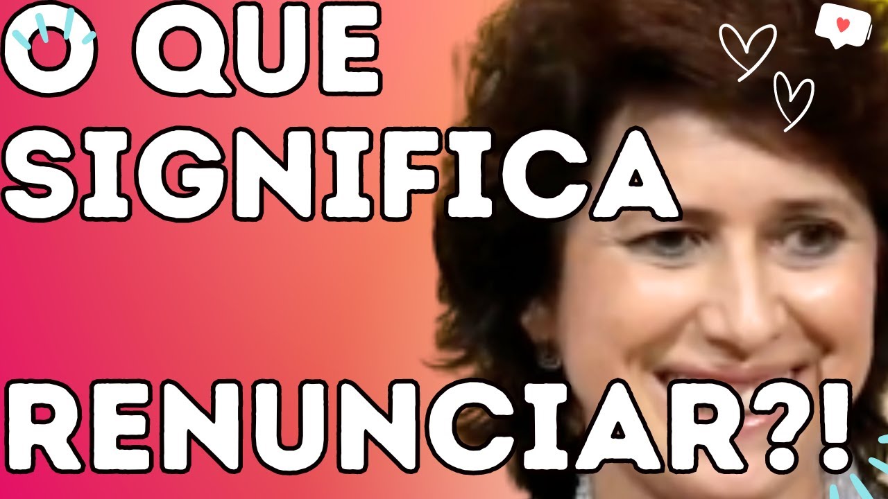 O QUE SIGNIFICA RENUNCIAR?! - Grupo de Oração com a Dra. Filó - YouTube