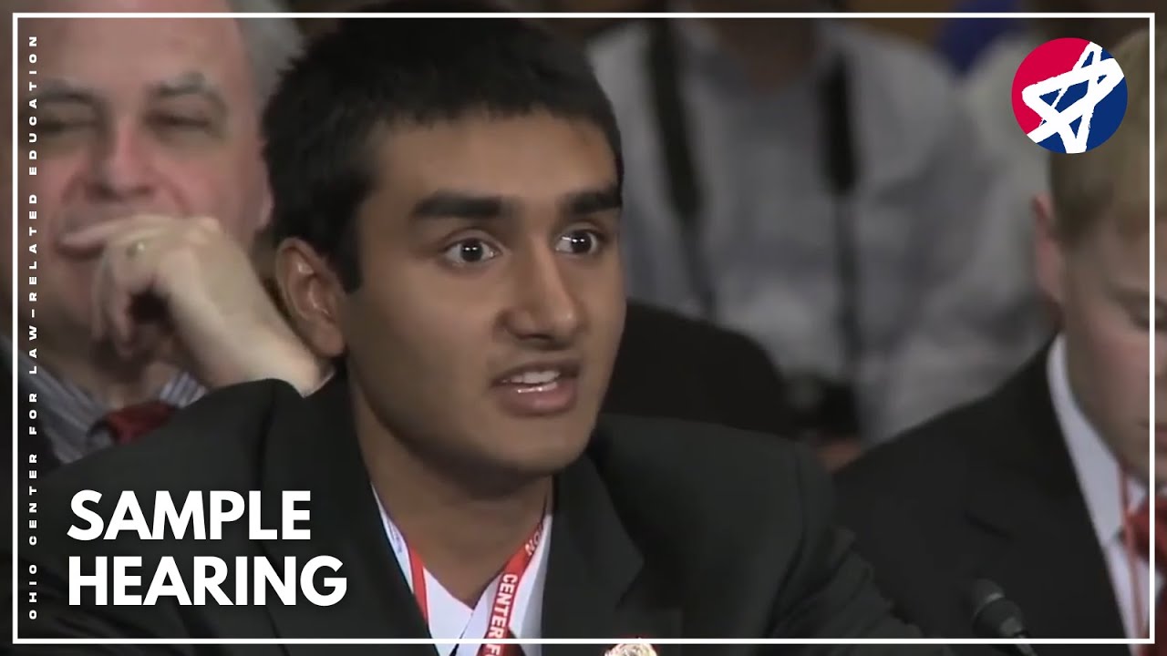 Sample We the People Hearing