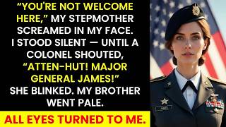 They Kicked Me Out of My Dad’s Memorial — Until a Colonel Saluted Me as ‘Major General James’