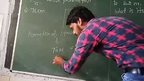 CLASS 6, MATH, CH 17, PERIMETER AND AREA, INTRODUCTION, Ex 17.1