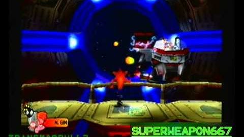 Crash Bandicoot 2: Cortex Strikes Back - [Boss 4] N.Gin