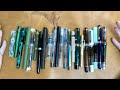 What I Inked! (Fountain Pens I used for the month of March.)