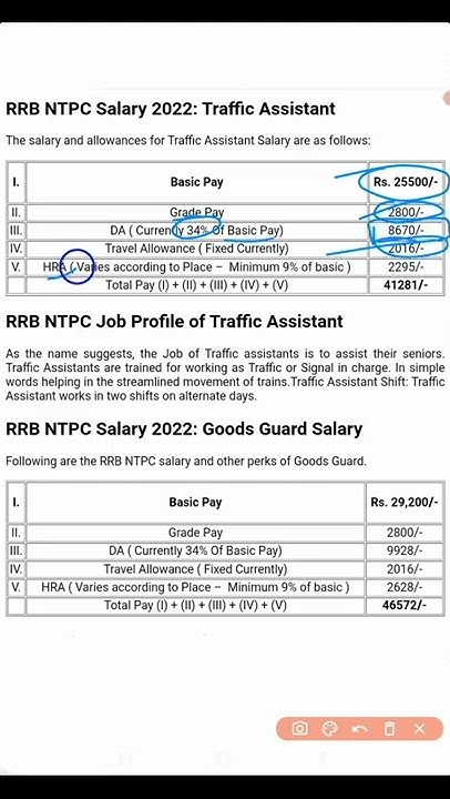 traffic-assistant-salary-and-goods-guards-salary-rrb-ntpc-2022-youtube