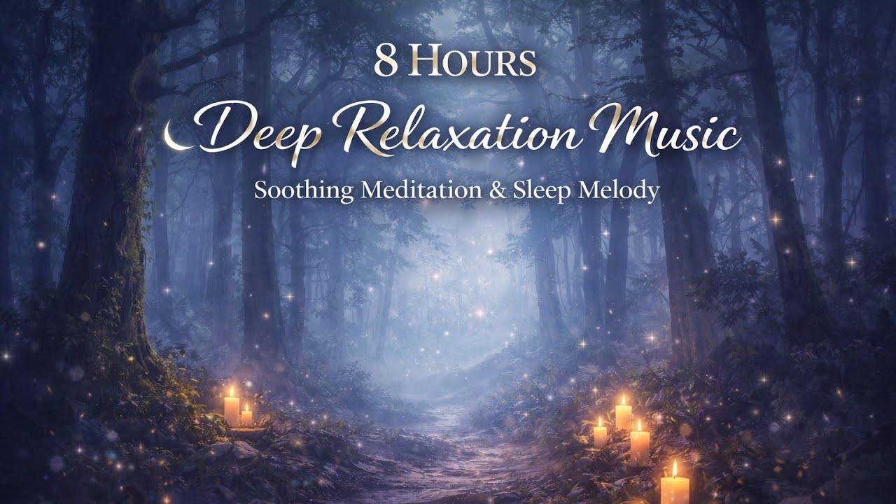 8 Hour Focus & Healing Music ✨ Calm Melody for Work, Study & Inner Balance