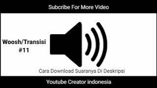 Sound effect WOOSH | Efek suara Transisi # 11
