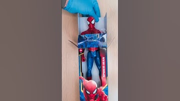 12" Spider-Man Hasbro Marvel #marvel #spiderman #toys #unboxing #asmrsounds