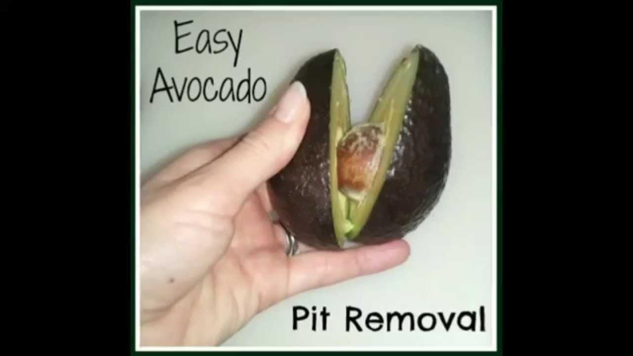 Easy Avocado Pit Removal 