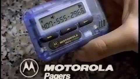 Motorola Pagers Commercial (1994)